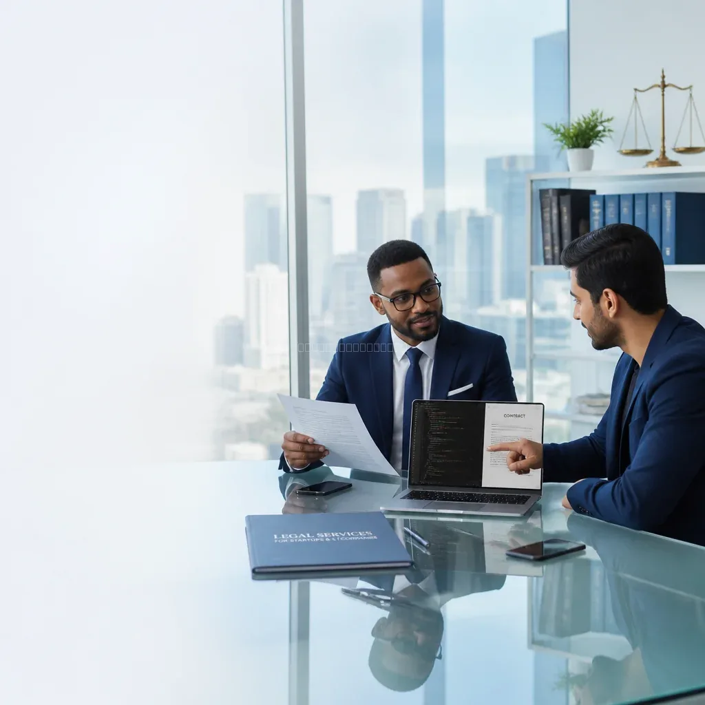 SomaNTechLawによるIT企業向けリーガルサポートのイメージ